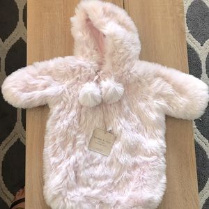 Baby girl snow sack